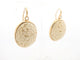 Boucles d'oreilles boucles d'oreilles POMELLATO victoria engraved or jaune 18k agate 58 Facettes 268835