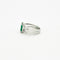 Bague Bague en or blanc émeraude diamants 58 Facettes