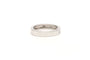 Bague contemporaine en or blanc 18 carats sertie de diamants "taille" brillant (+-0.25ct)