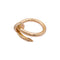 Bague 50 Bague Cartier, "Juste un Clou", or rose, diamants. 58 Facettes 35012