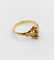 Bague 57 Bague victorienne ciselée or rose et or jaune (circa 1880) 58 Facettes A05338