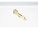 Bague Bague en or avec un diamant taille brillant en forme de coeur 58 Facettes 2097