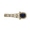 Broche Broche or gris, diamants et saphir 58 Facettes ROM1145