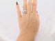 Bague 51 vintage bague HERMES boucle de ceinture t51 en argent 6.9gr  buckle 58 Facettes 271102