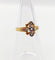 Bague 49 Bague marquise antique en or 18k et diamants taille rose (circa 1900) 58 Facettes A06394