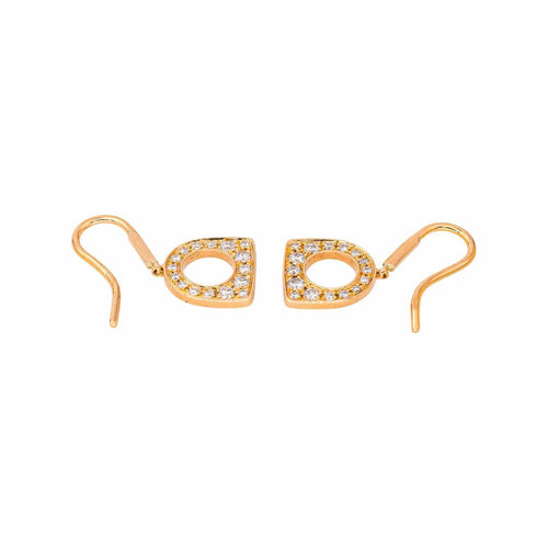 Boucles d'oreilles Fred Boucles d'oreilles Dormeuses Success Or rose Diamant 58 Facettes 4600464RV
