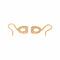 Boucles d'oreilles Fred Boucles d'oreilles Dormeuses Success Or rose Diamant 58 Facettes 4600464RV