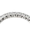 Bague 53 Bague  Alliance tour complet  Or blanc Diamant 58 Facettes 4137644CN