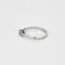 Bague Bague or blanc diamant 58 Facettes