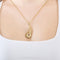 Pendentif Pendentif "plume" en or jaune et diamants 58 Facettes P20L6