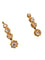 Boucle d’oreilles dormeuses anciennes, en or 18k et diamants 58 Facettes