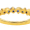 Bague 55 Bague Or jaune Saphir 58 Facettes 3428108CN