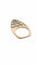 Bague 51.5 Bague en or jaune 18 carats et perles 58 Facettes