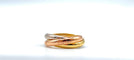 Bague 56 Cartier - Bague Trinity Modèle Classique en or jaune, blanc et rose 18k 58 Facettes BO/260023