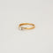 Bague 54 Solitaire or jaune et blanc diamants 58 Facettes 3131719