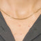 Collier Chaine Maille Fantaisie 58 Facettes LP1138