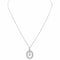 Collier Collier  Or blanc, Or jaune Diamant 58 Facettes 4183600CN