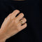 Bague 52 Bague Coeur de miel 58 Facettes LP474/10