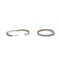 Boucles d'oreilles Boucles d'oreilles - Or blanc & Diamants 58 Facettes 250194R