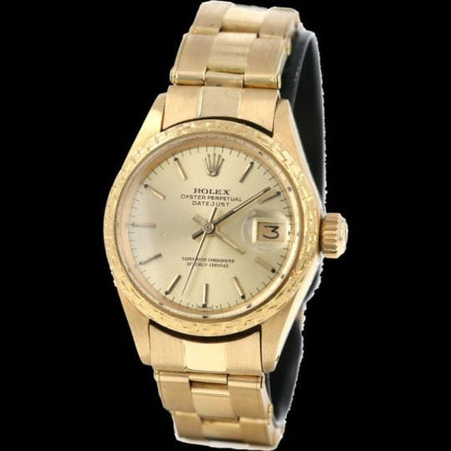 Montre Rolex Montre Lady-Datejust 26 Or Jaune 18K 58 Facettes MT41556