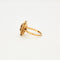 Bague 57 Bague en or jaune pavé de diamants 58 Facettes 240 343