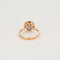 Bague 54 Bague or rose saphir Teal 58 Facettes LP211/14