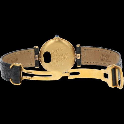 Montre Cartier Montre Must Vendome Vermeil 58 Facettes MT44888