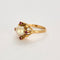 Bague 52 Bague or jaune, perle de culture et rubis 58 Facettes PAL30165