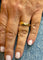 Bague 53 Alliance 3 ors 18 carats 58 Facettes