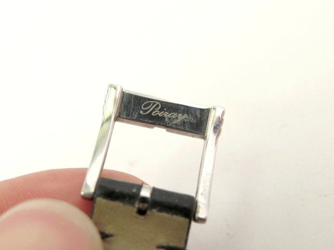Montre montre POIRAY ma premiere mini 21 mm acier + 3 bracelets boite lady 58 Facettes 267867