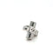Pendentif PENDENTIF CROIX OR BLANC DIAMANTS 58 Facettes Ref 1.0000040/4