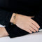 Bracelet bracelet gourmette rigide motif diamants 58 Facettes 34500027