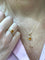 Pendentif Parure 2 pièces en or jaune 18 carats, diamants et citrines 58 Facettes