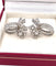 Boucles d'oreilles Superbes boucles d'oreilles en platine avec diamants 58 Facettes