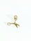 Pendentif Pendentif ciseau en or jaune 58 Facettes