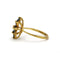 Bague - Or jaune, Saphir & Diamants