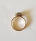 Bague 55 Bague or jaune 18k - Saphir 0.70 carats et perles - Tdd 55/56 - 5.41 grs 58 Facettes