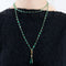 Pendentif UN PENDENTIF GOUTTE EMERAUDE 58 Facettes 36300020