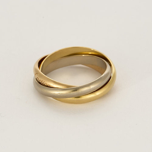Bague 65 Cartier - Trinity - Modèle Classique - Bague trois ors 58 Facettes LYO0003