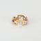 Bague 52 MELLERIO - Graphic - Bague or rose et blanc 58 Facettes J1WP463-0052