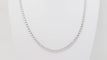 Collier 44.5 Collier rivière en or blanc et diamants 58 Facettes 32532