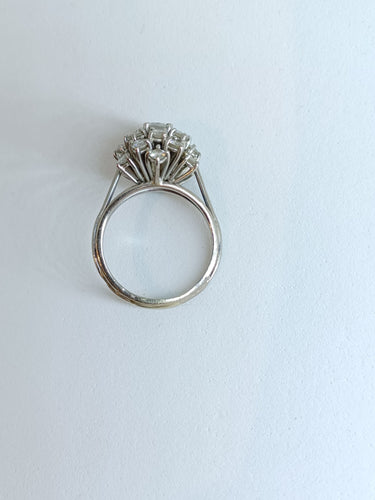 Bague Bague bouquet de diamants 58 Facettes 1