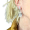 Boucles d'oreilles BOUCLES D'OREILLES EN PLATINE DE STYLE ART DÉCO AVEC DIAMANTS, AIGUES-MARINES ET SAPHIRS 58 Facettes Q355B