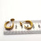 Boucles d'oreilles Boucles d'oreilles or jaune, diamants, rubis 58 Facettes