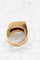 Bague Chevalière or jaune et diamant - c 1920 58 Facettes 250301