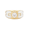 Bague 57 Bague Mauboussin "Nadia" or jaune, diamant, nacre. 58 Facettes 34017