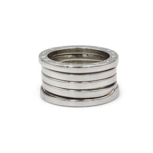 Bague 52 BULGARI - Bague B.zero1 or blanc 58 Facettes 220461R