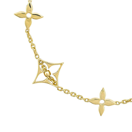 Bracelet Louis Vuitton Bracelet Idylle Blossom Or jaune 58 Facettes 4045778CN