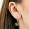 Boucles d'oreilles Paire de pendants d'oreilles, vers 1900, travail français 58 Facettes