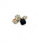 Bague 51 Bague ancienne Toi et Moi saphir de Siam et diamants 58 Facettes